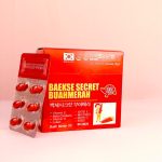 Viên uống tốt cho mắt Baekse Secret Buah Merah