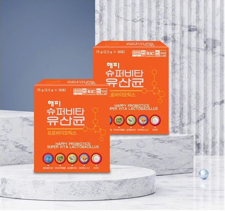 Thực phẩm bổ sung Happy prabiotics super vita lactobacillus